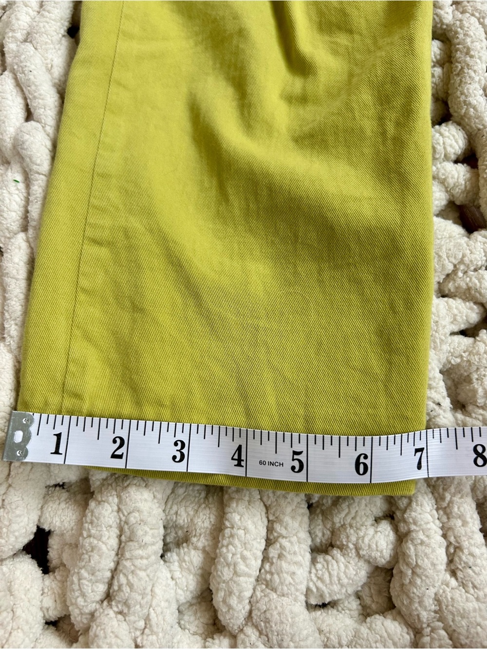 💚 Paloma Wool Lime Green Wide-Leg Trousers - Picture 6 of 9